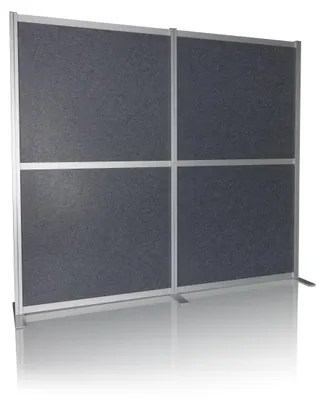Produktbild von hjh OFFICE Trennwand FLEXMIUT MODUL Sichtschutz Raumteiler Indoor 167.3 x 192.0 x 4.0 cm