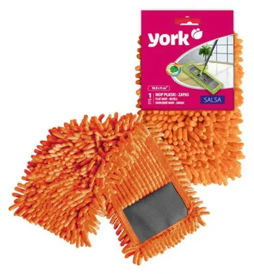 Produktbild von York Ersatzbezug für Flachmopp Salsa aus Mikrofaser
