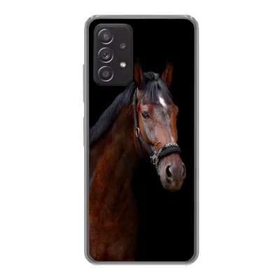 Produktbild von MuchoWow® Handyhülle Schutzhülle Hülle für Samsung Galaxy A53 5G Pferd - Tiere - Braun Silikon Softcase Handy Hülle - Schutzabdeckung