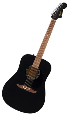 Zdjęcie produktu dla Gitara akustyczna - Dreadnought - Lipa i świerk - Czarna - Model dla początkujących
