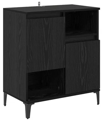 Immagine prodotto di Credenza Rovere Nero 60 x 35 x 70 cm Legno multistrato