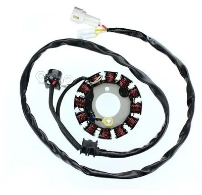 Imagen del producto de ELECTROSPORT: Estator del alternador para Yamaha YFZ450 (modelos 2004-2005), YFZ450S/R/X (modelos 2006-2008) (incluye el impulsor)