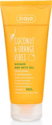 Obrázok produktu pre Sprchový gél Ziaja Coconut & Orange Vibes 200 ml