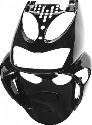 Immagine prodotto di Cofanatura anteriore Maxtuned nero metallizzato compatibile con Aprilia SR50, anni di produzione 1997 - 2004