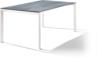 Produktbild von Tischplatte >Freesystem< in Zement graphit, Polytec® - 180x1,2x100cm (BxHxT)
