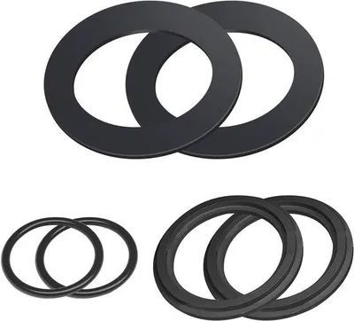 Produktbild von Gummi-O-Ring-Set runde Dichtung 6-teilig für Schwimmbadteile