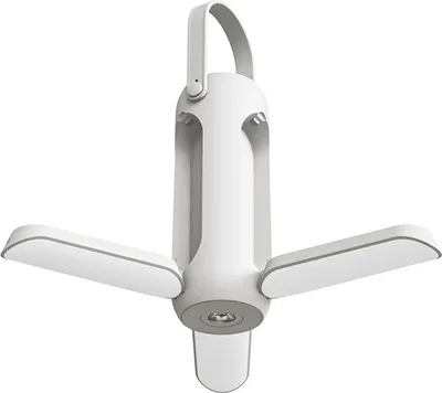 Image de (Blanc) Lampe de camping Grande capacité d'éclairage Portable USB rechargeable Lampe de camping suspendue