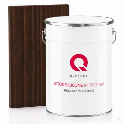 Produktbild von Holzimprägnierung | Palisander 5 L  | 2 In 1 | Holzschutz |  Farbimprägnierung |  Imprägniermittel Holzschutz |mittel Imprägnierung Abperleffekt
