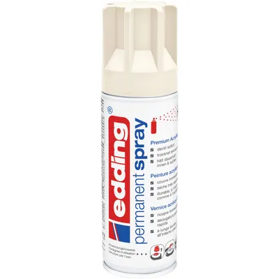 Obrázek produktu pro Edding Permanentní sprej Premium Acryllack v matné barvě cremeweiß 200ml