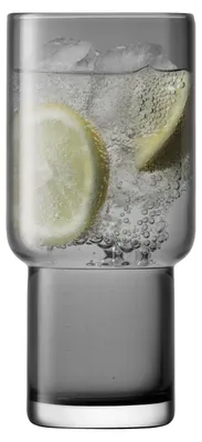 Produktbild von LSA | Longdrinkgläser, UTILITY, grau, 390 ML, 2er Set