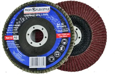 Immagine prodotto di ruota lamellare argento profi-flex 125 p 60