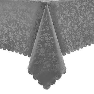 Immagine prodotto di Tovaglia in vinile, 80 x 80 cm, grigia, quadrata, lavabile, impermeabile, 350 GSM