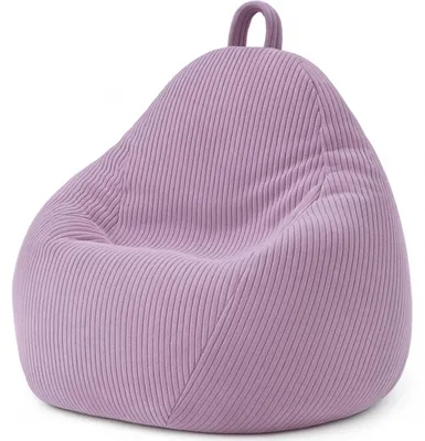 Obrázek produktu pro XXL sedací pytel - Corduroy - Měkký/Pohodlný - Pratelný potah - Přenosný - 80 x 70 cm
