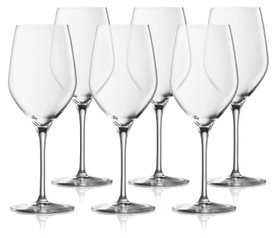 Produktbild von WMF 3201001629, Weingläser-Set, Glas, Transparent, 0,39 ml, 6 Stück(e)