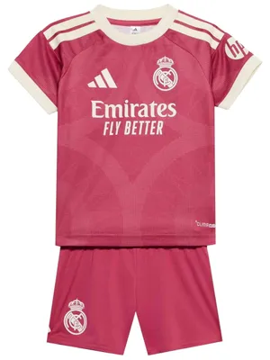 Imagen del producto de Body de bebé Adidas Real Madrid 26/27 Third Baby Kit "Wild Pink" para Bebé