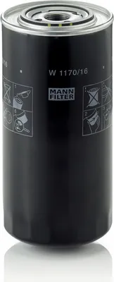 Produktbild von Ölfilter MANN-FILTER W 1170/16 Anschraubfilter für IVECO M für FIAT Series 300 Series 180