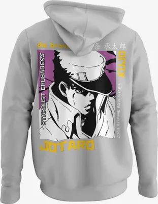 Produktbild von Pánská bunda s kapucí Jo Jo Bizarre Adventure Ora Ora Ora Ora Kujo Jotaro Streetwear
