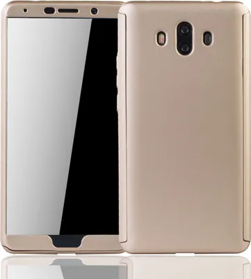Produktbild von Handyhülle Schutzhülle für Huawei Mate 10 Full Case Cover Displayschutz 360 Gold