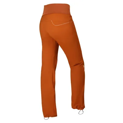NOYA ECO Kletter- und Boulderhose von Ocun in Orange; mit elastischem Bund und schmalem Schnitt.