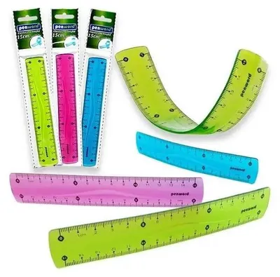 Produktbild von Flexibles Lineal 15 cm MIX – Penword