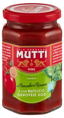 Zdjęcie produktu dla Mutti Sugo semplice con Basilico 280g