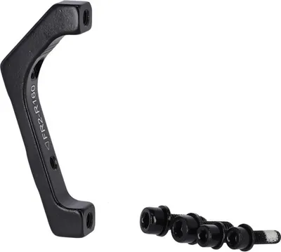Produktbild von TRP Bremssatteladapter Flatmount auf Postmount Ø 160 mm Schwarz - Sichere Bre...