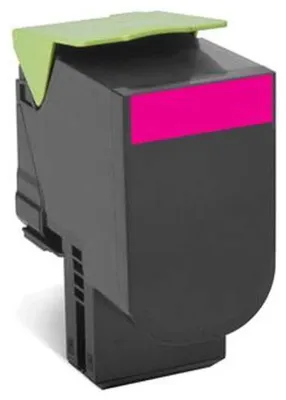 Produktbild von 802HM Rückgabe-Toner Magenta Kapazität 3000 Seiten kompatibel zu den Modellen / CX410de / CX410dte / CX410e / CX510de / CX510dhe / CX510dthe