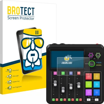 Produktbild von BROTECT Schutzglas für Rode Rodecaster Duo Schutzfolie Panzer Folie Glas Display Schutz klar