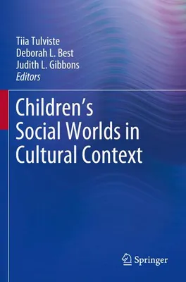 Produktbild von Children's Social Worlds in Cultural Context