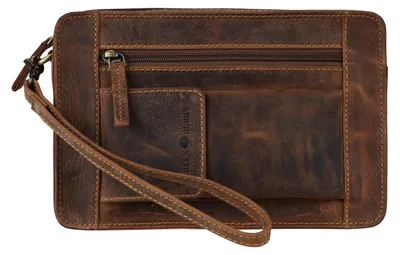 Zdjęcie produktu dla Skórzana torba męska Greenburry Vintage 22 cm