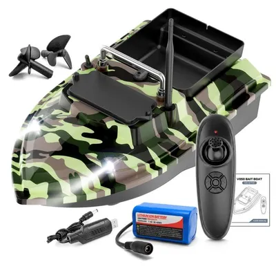 Immagine prodotto di Barca Nadit e Momit iUni V050, 500m, 2kg, 5200mAh, 10km/h, Army
