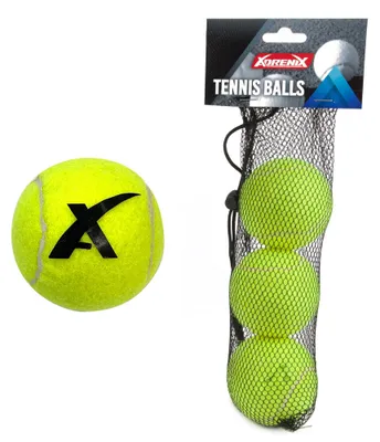 Produktbild von Toi-Toys Adrenix-Tennisbälle mit Rettungsnetz, 3st.