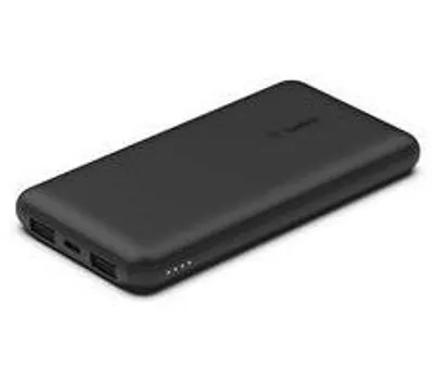 Image de Batterie Externe Magnétique Slim Belkin BoostCharge 10 000 mAh 7,5 W USB-C iPhone 12-17 Noir