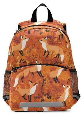 Imagen del producto de Mochila infantil con diseño de zorro para niños pequeños