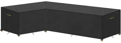 Obrázok produktu pre Ochranný obal na záhradný nábytok, tvar L, vodotesný, materiál 420D Oxford, rozmery 216x270x87/80 cm