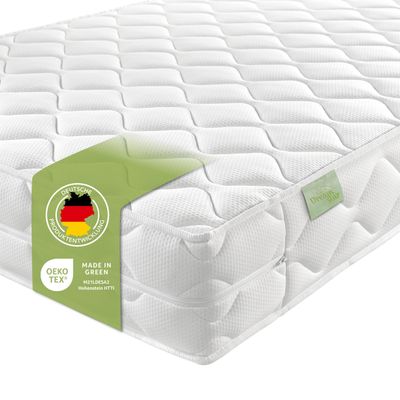 Ergonomische 7-Zonen Kaltschaummatratze | 90 x 200 cm | 16 cm | H2 & H3 | DREAMSTAR Ergo Flex Duo | Wendematratze