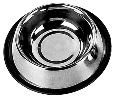 Produktbild von Edelstahlnapf, rutschfest, 19,0 cm 0,45 ltr, 1 Stück