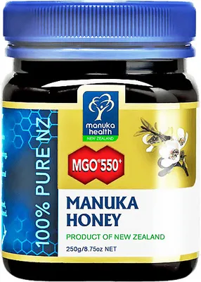 Produktbild von Manuka Health - Manuka Honig MGO 550+ [250g] - würziger Geschmack