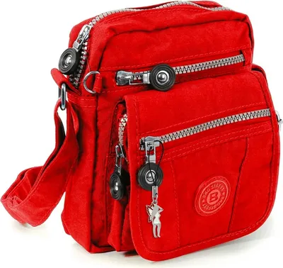 Immagine prodotto di Borsa Street nylon borsa donna rosso 15x8x18 OTJ215R