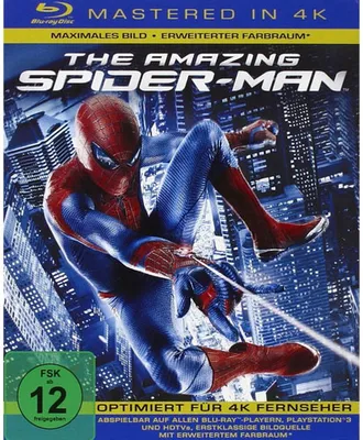 Zdjęcie produktu dla PLAION 1129870, Film, Blu-ray, Czeska, Turecka, Portugalski, Rosyjski, Japońska, 136 min, The Amazing Spider-Man, Przygoda/Przygodowy