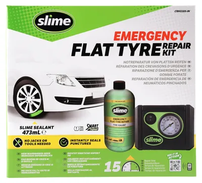 Produktbild von Slime CRK0305-IN Smart Repair Kit, Notfall-Reifenreparatur bei Reifenpannen, ent