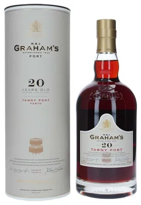 Produktbild von W. & J. Graham's Tawny Port 20 Years Old 20% Vol. 0,75l in Geschenkbox