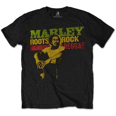 Produktbild von Bob Marley Roots, Rock, Reggae Black M T-Shirt
