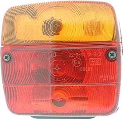 Immagine prodotto di Luce posteriore sinistra adattabile con illuminazione della targa - L: 110 mm, H: 100 mm