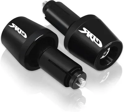 Obrázek produktu pro Páčky na řídítka motocyklu – Hmotnost rukojeti řídítek – Jízda na motocyklu – CNC hliník – 16–22 mm – černá