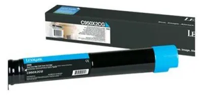 Obrázok produktu pre Lexmark C950X2CG, 24000 strany, Azúrová, 1 kusov
