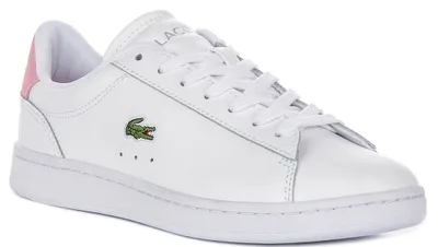 Produktbild von Lacoste Carnaby Set In Weiß Rosa Für Frauen - 5.5 UK - 39 EU - 7.5 US / Weiß Rosa