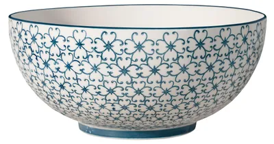 Servierschale Kristina ø 23,5 cm, blau, Keramik, 2000 ml
