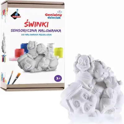 Zdjęcie produktu dla Świnki do malowania pędzelkiem