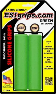 Produktbild von ESI Chunky EXTRA 80 g Griffe – Länge 130 Durchmesser 34 mm grün XLCGN